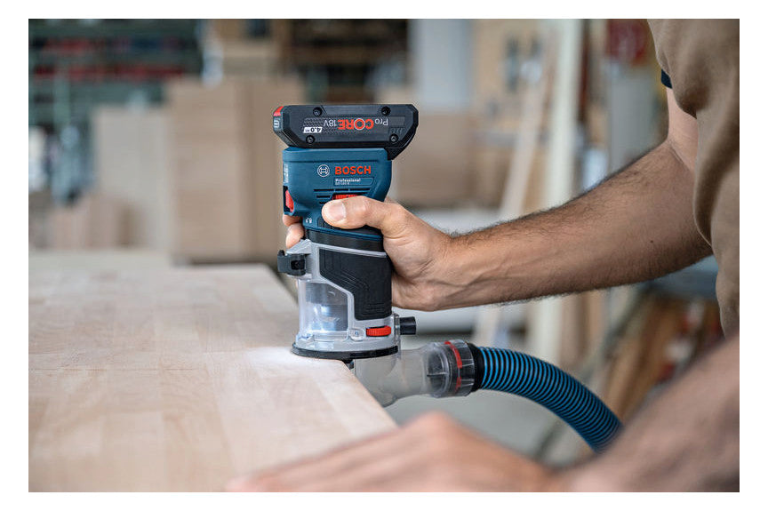 BOSCH-EW Kantenfräse (Akku) 18V 87dB(A) Professional GKF 18V-8 30000 1/min