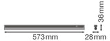 LEDVANCE LED-Lichtleiste 8W 3000K 800lm LINEAR COMPACT LN COMP SWITCH 600 8 W 30