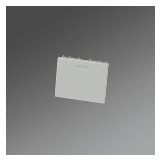 REGIOLUX Endkappe si Alu L85mm B22mm hokal-HLDS -1 sg RAL9006 H70mm