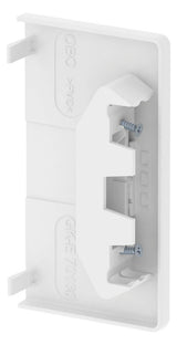 BETTERMANN Endstück GEB-K 130x70mm Kst GK-E70130RW li/re rws RAL9010 unbeh