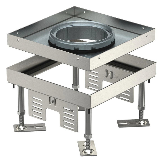BETTERMANN Kassette nivellierbar VA RKFN2 4 VS 20 quadrat 200mm 105-150mm