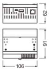 LEDVANCE Steuergerät 20W IP20 FLEX CONTROL UNIT IOT DALI-2 HCL TW