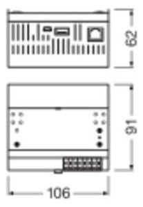 LEDVANCE Steuergerät 20W IP20 FLEX CONTROL UNIT IOT DALI-2 HCL TW