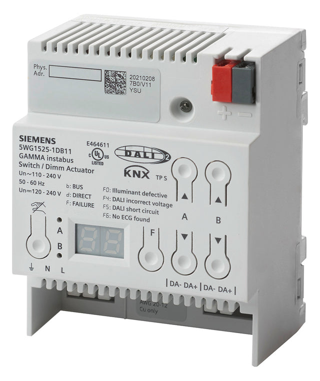 SIEMENS Schnittstelle DALI KNX REG 230V N 525D11 LED 4TE IP20