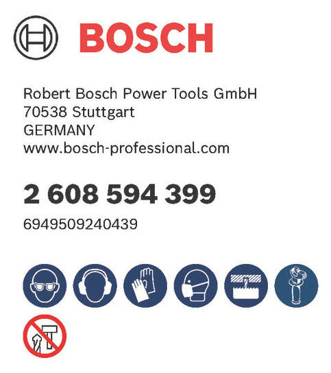 BOSCH-EW Lochsäge  68mm T44mm Sechskant LOCHSÄGE f.Gips Holz