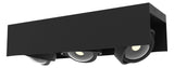 MEGATRON LED-Anbauleuchte 3x7W 2700K sw Cardano MT67032 1410lm