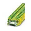 PHOENIX Schutzleiter-Reihenklemme gn/ge ST 2,5-TWIN-PE 0,08-4qmm 1Etage TS35