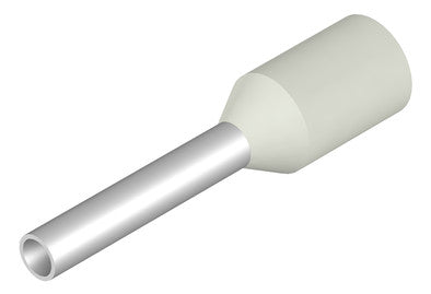 WEIDMÜLLER Aderendhülse 0,75qmm 8mm isol H0,75/14 W PP ws Cu Standard verzinnt