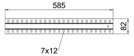 BETTERMANN Kantenschutzblech 585mm ST SSLB 600 FS Weitspann-Ausführung