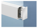GGK Endstück LF-K 57x40mm li/re Kst hfr LFG 40x60-ES hfr aws RAL9010 unbeh