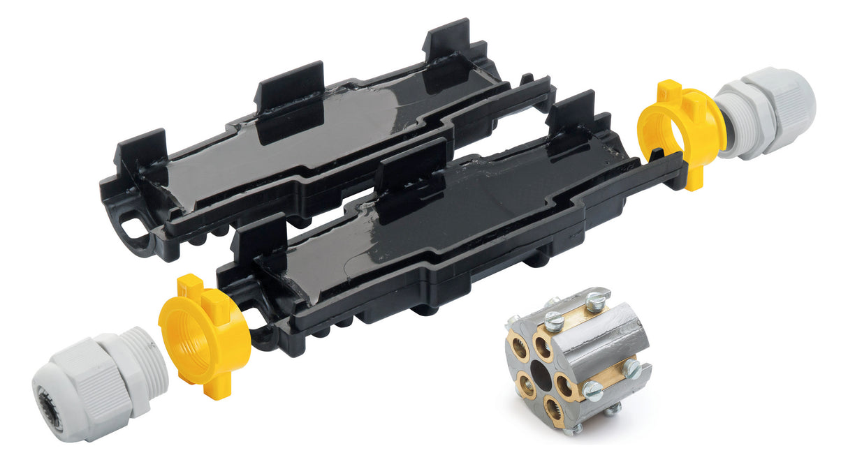 GROTHE Gelmuffe 5f Durchgabzw Gel RAPID JOINT L10-IP68 4-95qmm