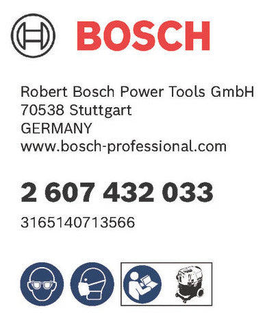 BOSCH-EW Filter Zubehör 2607432033