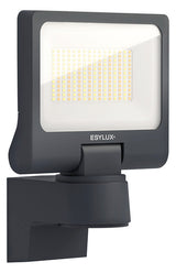 ESYLUX LED-Wandstrahler 30W Konv 1LED gr SUNJA FL TR 4300 827/840 AN anth 4300lm