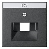 GIRA Zentralplatte UAE/IAE 3f anth System 55 028428 Schraubbef
