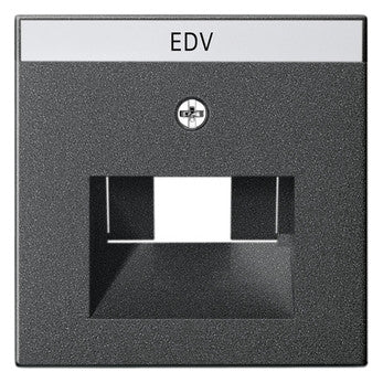 GIRA Zentralplatte UAE/IAE 3f anth System 55 028428 Schraubbef