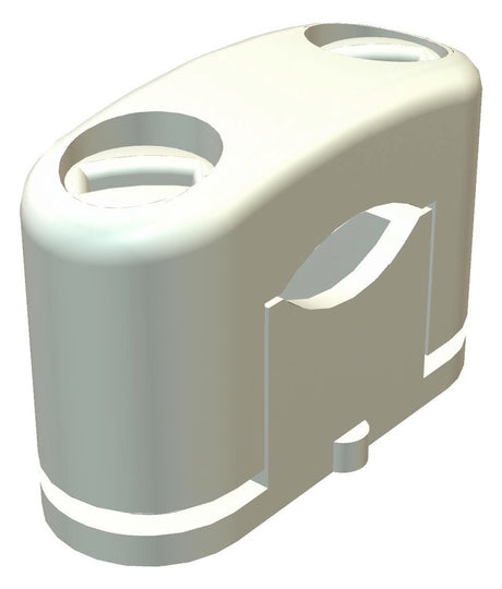 BETTERMANN Abstandsschelle 1f  14mm Kst SOM 3079 LGR geschl hfr