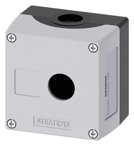 SIEMENS Aufbaugehäuse Kst  22mm IP68 3SU1801-0AA00-0AB1 85x85x63,8mm