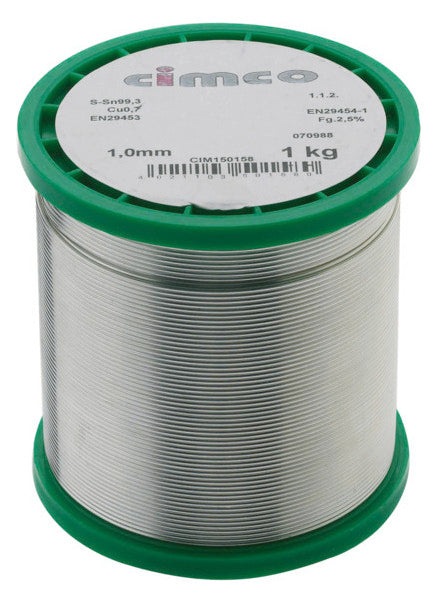 CIMCO Lötdraht  3mm 250g m.Flussmittel 150180 2,5%