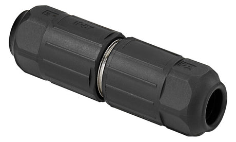 RUTENBECK Modular-Buchse Cat6A RJ45 rnd UV-Class FA 27-22AWG Feldkonf Schirm sw