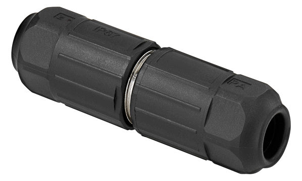 RUTENBECK Modular-Buchse Cat6A RJ45 rnd UV-Class FA 27-22AWG Feldkonf Schirm sw