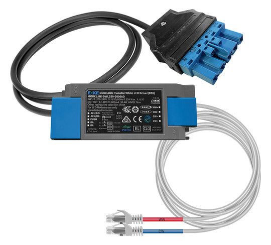 ESYLUX LED-Steuerung 32W 700mA 12-46V DRIVERSET TW 32W 700mA RJ45 WAGO WI DALI