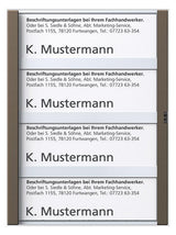 SIEDLE Zubehör Sprechanlage Kst Türstat TM 612-4, BTM 650-04 BG Ersatzteil