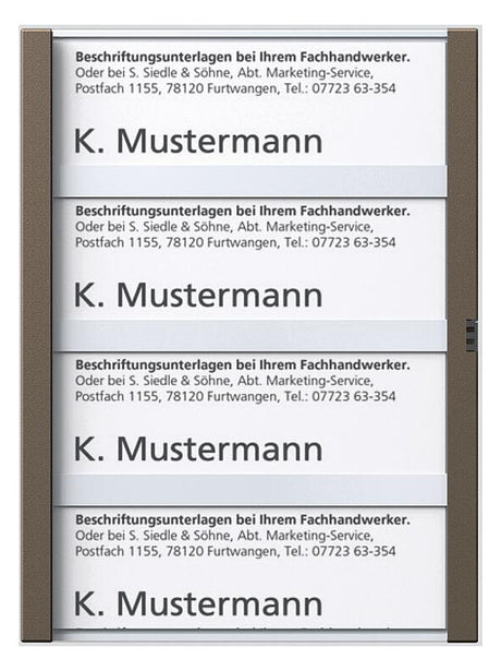SIEDLE Zubehör Sprechanlage Kst Türstat TM 612-4, BTM 650-04 BG Ersatzteil