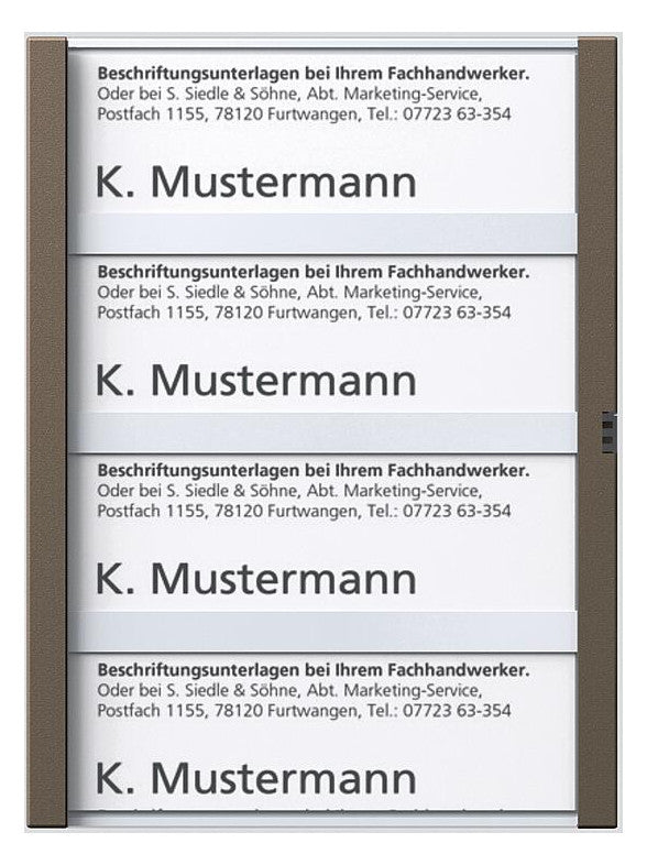 SIEDLE Zubehör Sprechanlage Kst Türstat TM 612-4, BTM 650-04 BG Ersatzteil