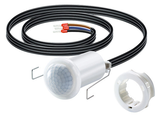 ESYLUX Präsenzmeldersensor 0-360° IP55 Compact MINI PD-C 360/8 mini Slave ws/op