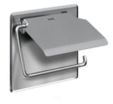 Franke CHRONOS WC-Rollenhalter m. Deckel BS677 1 Rolle, edelstahl matt | 2000057045
