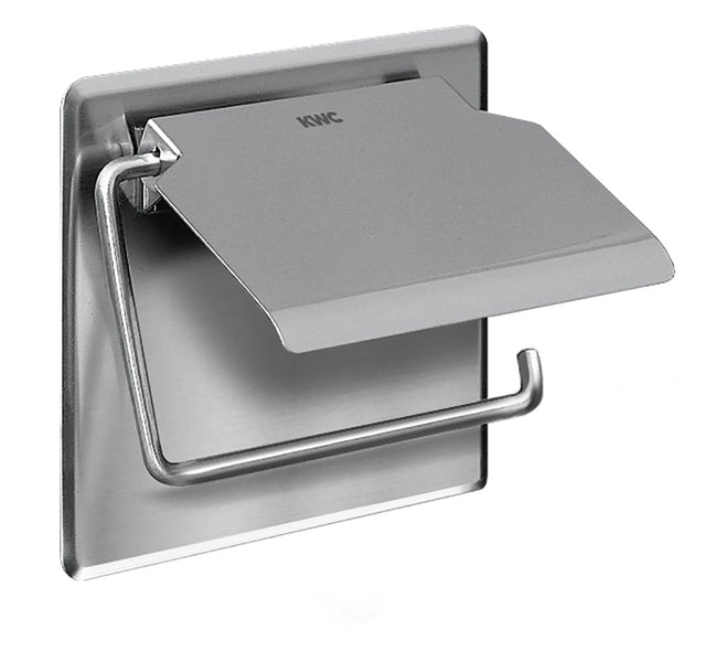 Franke CHRONOS WC-Rollenhalter m. Deckel BS677 1 Rolle, edelstahl matt | 2000057045