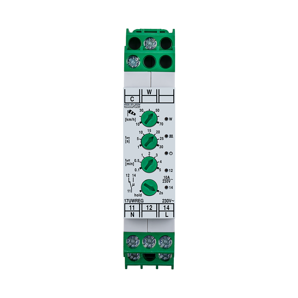 JUNG Funk-Windsensor 230V 2-8Bft 50Hz 17 UW REG
