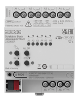 JUNG Schaltaktor KNX REG 4TE 6f 16A 23006 1S R 3000W 110-230V Handbedien