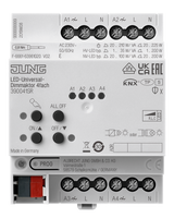 JUNG Dimmaktor KNX 0-225W REG 4TE 4Ausg 39004 1S R Handbedien