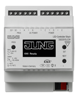 JUNG Dimmaktor KNX 100-480W REG 4TE 39005 1S LED R Handbedien 5Ausg
