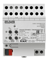 JUNG Dimmaktor KNX 20-500W REG 4TE uni 3901 REGHE Handbedien 1Ausg