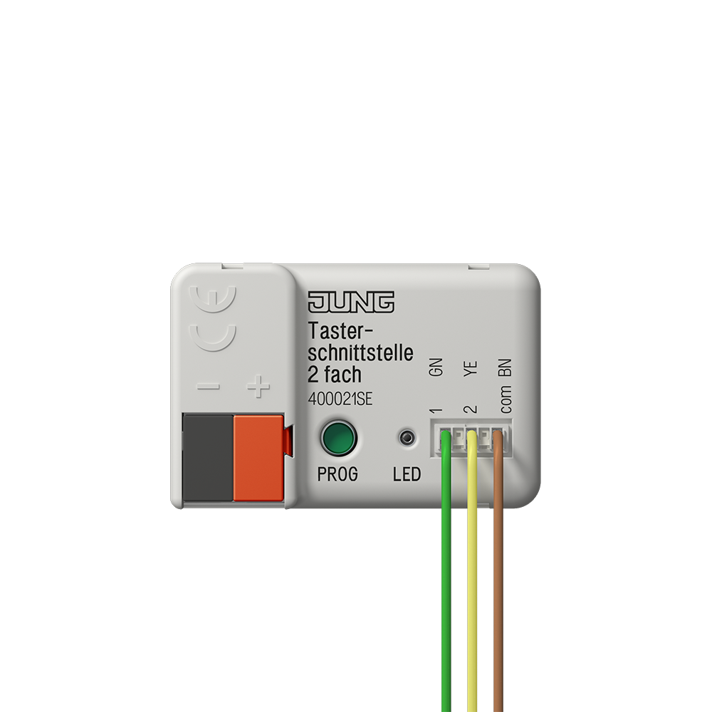 JUNG Binäreingang KNX UP LED 2f 40002 1S E
