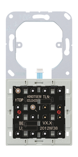 JUNG Tastsensor KNX UP ws 6f 6pkt LED 4093 TSEM