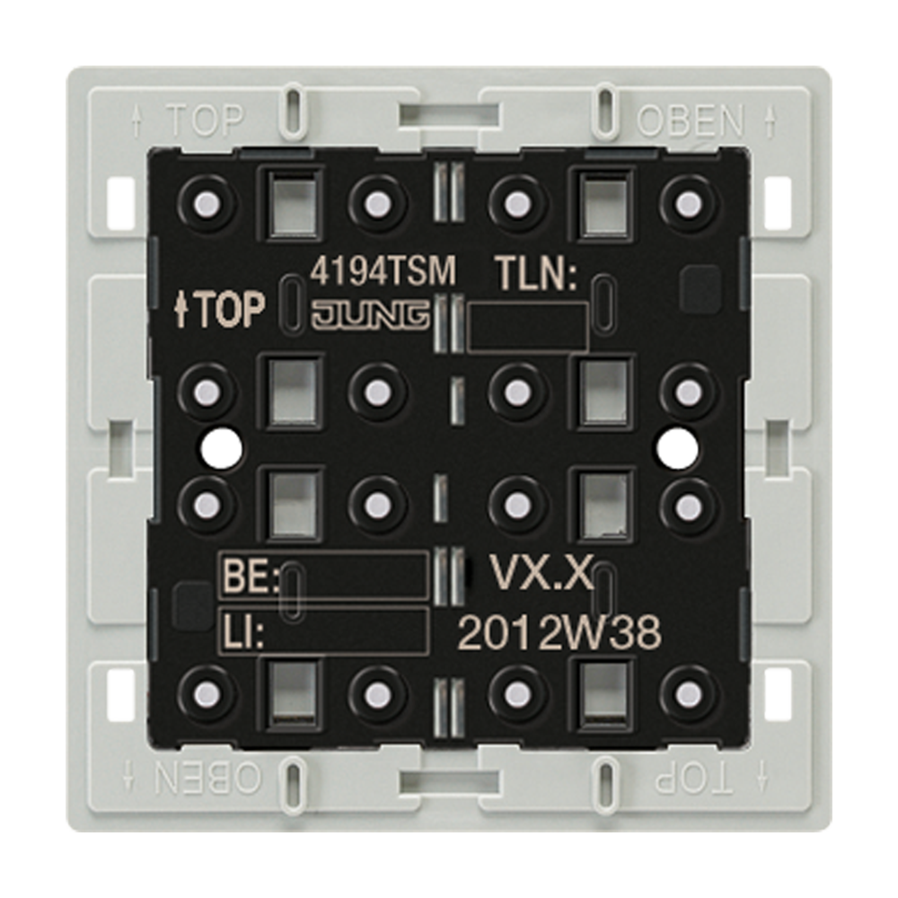 JUNG Tastsensor KNX UP 4pkt inkl.Ankoppl 4194 TSM LED