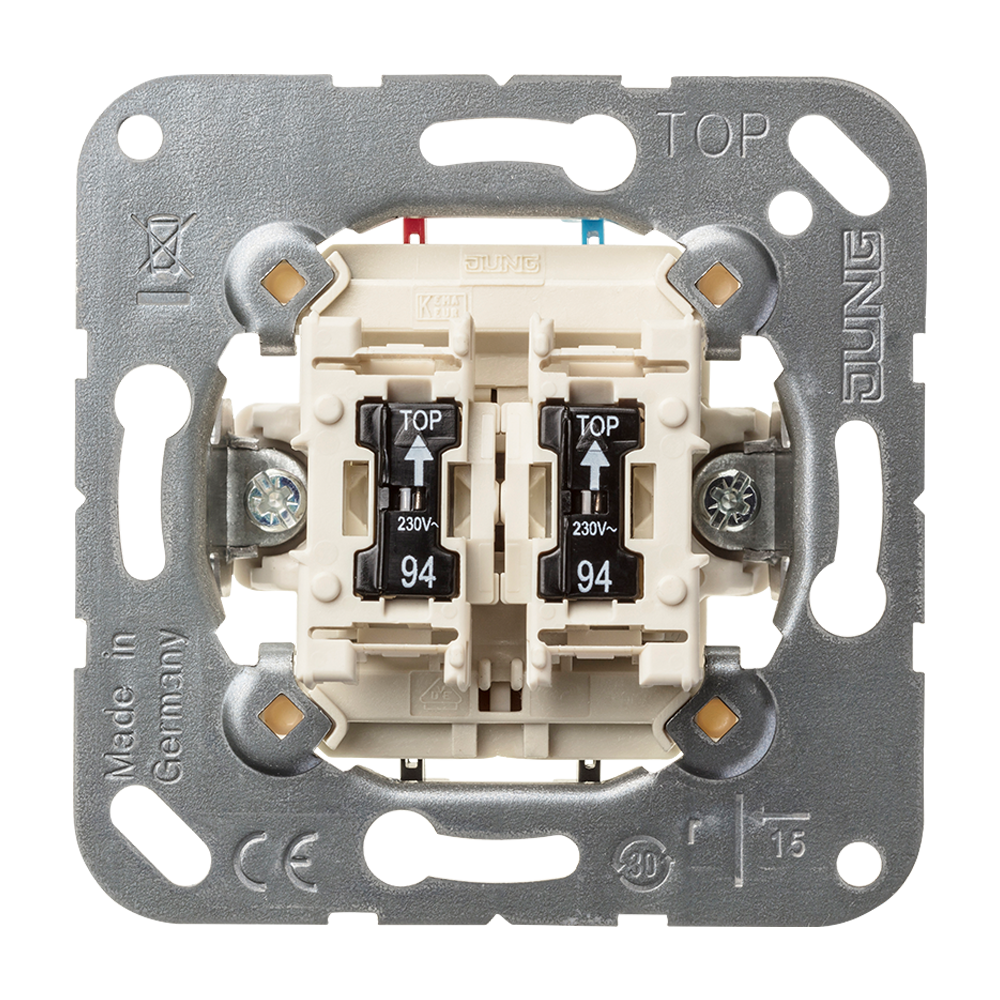 JUNG Kontroll-Serienschalter UP IP20 2f 505 KOU 5