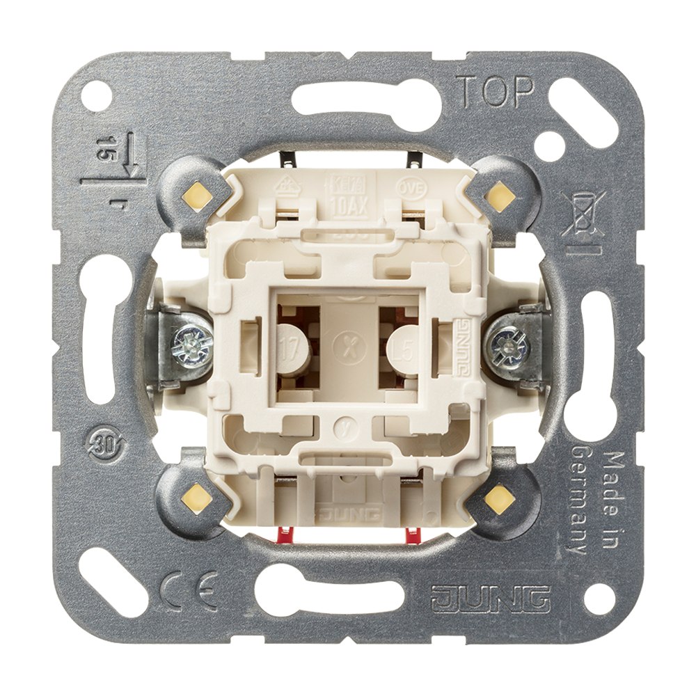 JUNG Wipptaster-Modul 2S UP IP20 m.Bel 532 U