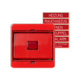JUNG Abdeckung Schalter rt glz CD 561 GL RT