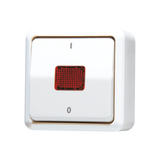 JUNG Kontroll-Heizungsschalter aws glz AP 600 602 KOA WW AP IP20 1f