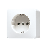JUNG Steckdose 1f aws glz AP IP20 vert AP 600 620 A WW