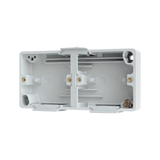 JUNG Gehäuse AP 2f Kst gr glz AP-Geh WG 600 / all 622 IP44