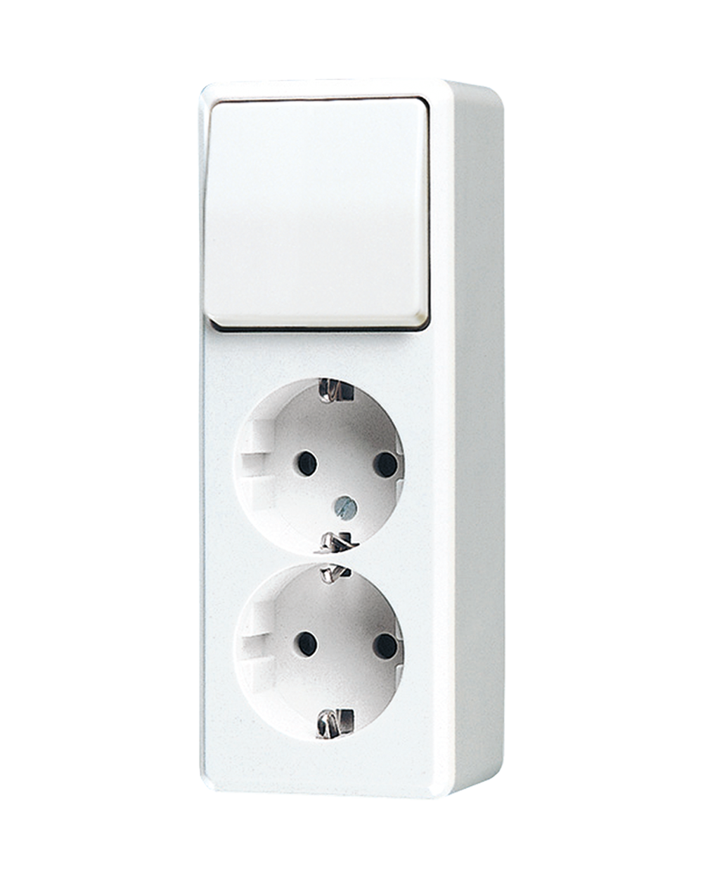 JUNG Steckdose 2f aws AP IP20 vert AP 600 626 A WW