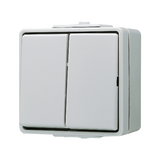 JUNG Wipptaster-Modul gr 2S AP IP44 635 W m.Bel