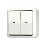 JUNG Jalousietaster -Einsatz cws glz 1p AP 600 639 VA Wippe