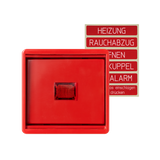 JUNG Abdeckung Schalter rt glz WG 600 661 WGL R