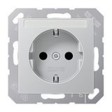 JUNG Steckdose 1f alu glz UP m.BS IP20 A 1520 BFKIN L BSF vert